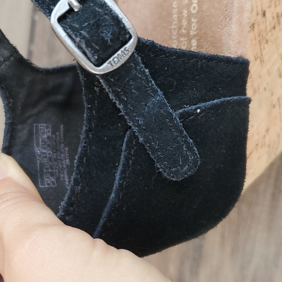 Toms Women Wedge Platform Sandal shoes heels s 8 - Picture 13 of 13